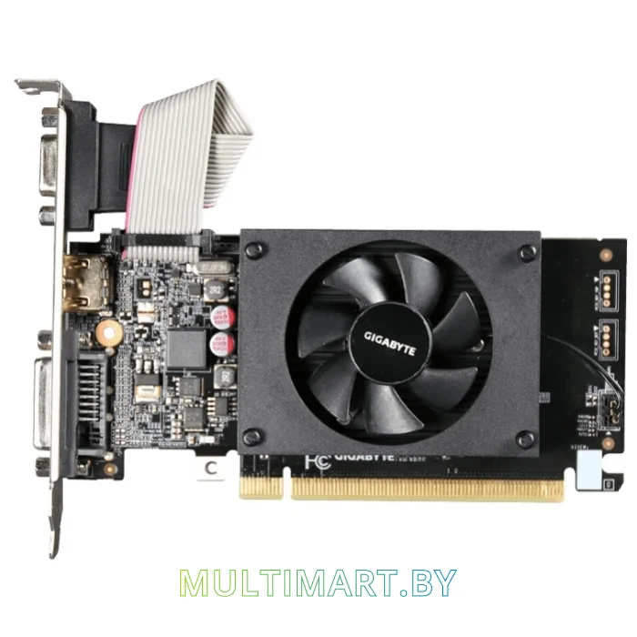 Видеокарта Gigabyte GeForce GT 710 2GB DDR3 (GV-N710D3-2GL Rev2.0)